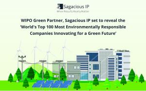 Sagacious IP set to reveal the World's Top 100 Most Environmentally Responsible Companies Innovating for a Green Future
