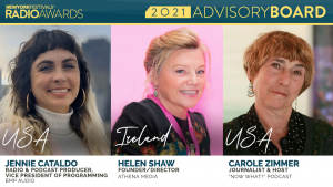 Global storytellers Jennie Caltaldo, Helen Shaw, and Carole Zimmer Join NYF's Radio Advisory Board