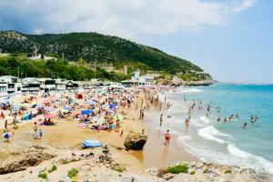 Garraf Beach in Sitges