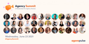 Agency Summit by Agorapulse speaker lineup.