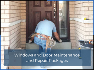 Windows and Door Maintenance, Repair, and Installation Packages