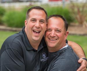 Brothers Rob and Rich Kansky of Green Acres Landscape