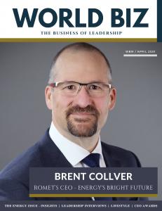 World Biz Magazine, Current Issue- Romet CEO, Brent Collver on the Cover 