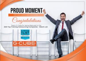 G-Cube Wins a Spot on the 2021 Top Training Outsourcing Companies Watch List