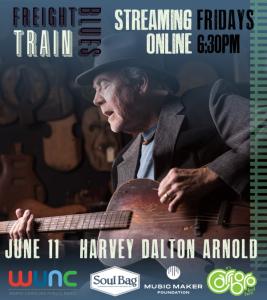Harvey Dalton Arnold At Freight Train Blues 2021 Poster