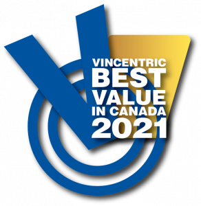 2021 Vincentric Best Value in Canada Award Logo