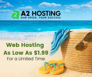 Picture of A2 Hosting promotional sale