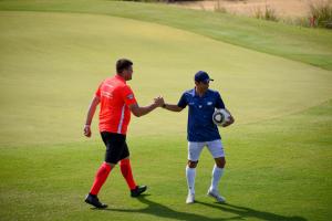 l to r ben clarke uk and ma World's Best Players Converge in Kissimmee, Florida for the U.S. FootGolf Open this Friday-Sunday