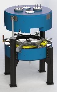 Best variable energy compact cyclotron system from 6 to 15 MeV (open view)