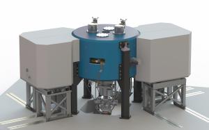 Best 6–15 MeV Compact Variable Energy Cyclotron System (Closed View with Shielding)
