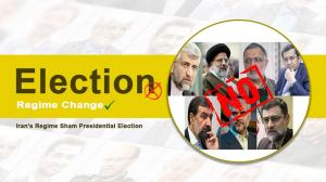 June 6, 2021 - Boycott Iran Sham Elections.