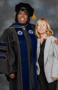 Dr. Glenda R. Taylor and dissertation advisor Dr. Diane Allerdyce.