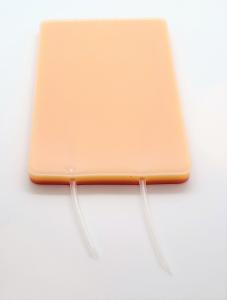 This is an image of a suture pad. Surgical Suture pad.