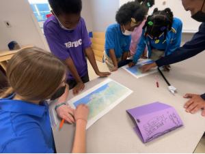 The Wal-Mart Foundation partners with LA 4-H Tech Club in Baton Rouge to teach youth how to make healthy food choices