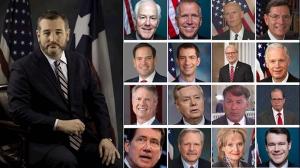 July 19, 2021 - U.S. Senator Ted Cruz (R-Texas), a member of the Senate Foreign Affairs Committee, and 16 other U.S. Senators submit a bill to appoint the President of the Iranian regime, Ebrahim Raisi, and Supreme Leader Ali Khamenei to sanction.