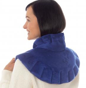 microwavable neck and shoulder wrap