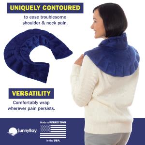 microwavable neck and shoulder wrap benefits