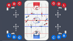 Table Hockey Challenge 2 player screenshot