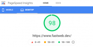 Fastweb creates high-performance websites optimized for Google's Core Web Vitals—to boost ranking and conversions.