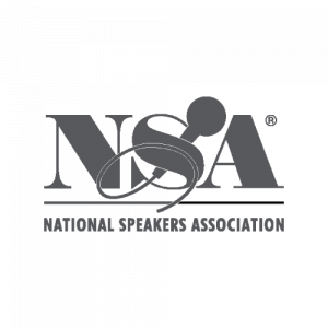 Logo for the National Speakers Association (NSA)