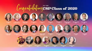 Headshots and names of all 2020 CSP recipients