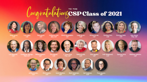 Headshots and names of all 2021 CSP recipients