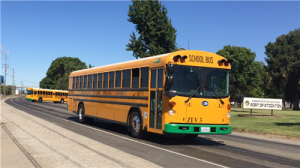 Stockton electric school bus