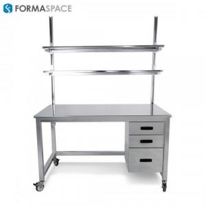 electropolished stainless steel workbench