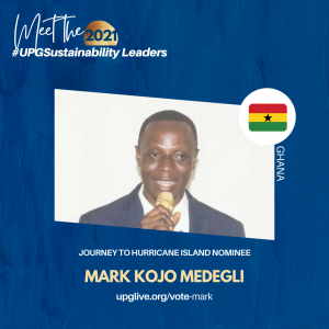 Mark Kojo Medegli - Vote for UPGSustainability Leader