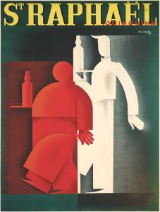 Charles Loupot, St. Raphaël. 1938. $43,200.