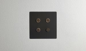 Lutron Alisse Keypads Wall-Smart New Construction