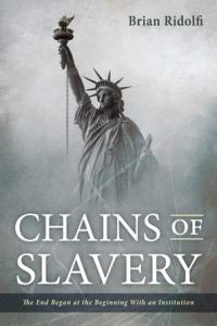 This is a photo of the cover of Chains of Slavery.