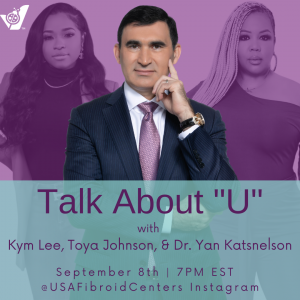 oin Toya Johnson, Kym Lee and Dr. Yan Katsnelson for a live Instagram chat on September 8th.