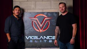 Former Navy SEAL and CIA contractor Shawn Ryan with journalist Luis Chaparro at Vigilance Elite