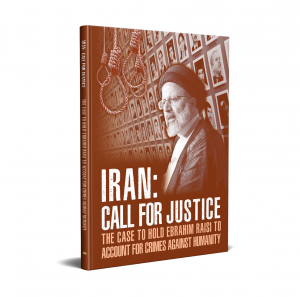callforjustice book2p New Book Makes the Case to Bring Iranian Regime's President Ebrahim Raisi to Justice