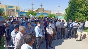 September 20, 2021 - (PMOI / MEK Iran) and (NCRI): “The imprisoned teachers must be released; Even if we die, we will obtain our rights; teachers, demand your rights”.