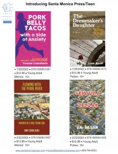 Santa Monica Press Announces New Young Adult Literature Titles
