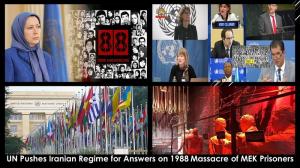 October 2, 2021 - "Future history will bear witness to the fact that the movement seeking justice for the victims of the 1988 massacre has triumphed over the regime's accomplices' silence and complacency."