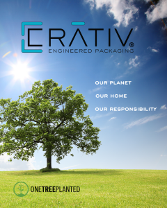 CRATIV Packaging and One Tree Planted