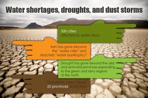 October 13, 2021 - In 2021, we see that the range of drought progress has gone beyond the arid and semi-arid provinces. Official statistics show that there is also a risk of drought for the green and rainy regions in the north.