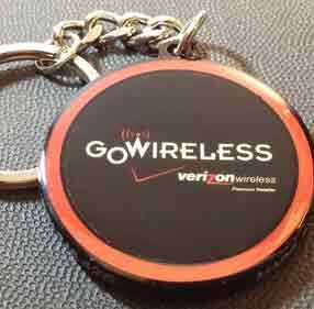 Verizon Go Wireless NFC keychain