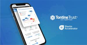 The MyTontine application allows consumers to visualize the increase in their tontine income