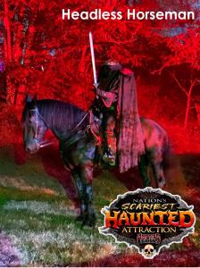 Headless Horseman selected as one of the scariest haunted attractions in America.