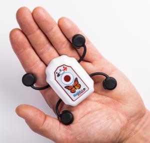 RX-1 mini in palm of person's hand
