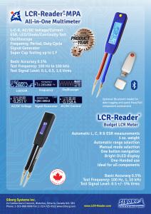 All-in-One Multimeter LCR-Reader-MPA and Budget LCR-Reader multimeter