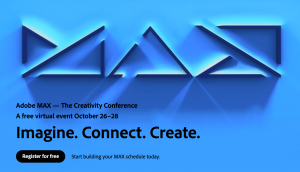Axle.ai is exhibiting at Adobe MAX, a free virtual conference October 26-28