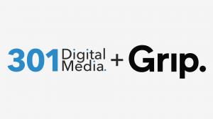301 Digital Media and Grip logos