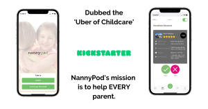 NannyPod's new super fast app takes parents less than a minute to get set up. The app is entirely free to all childcare providers. PHOTO/NannyPod App