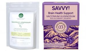 Vaccinium uliginosum bulk extract and Vaccinium SAVVY Brain Support from Linden Botanicals