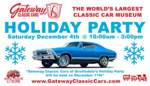 Holiday Party FREE with unwrapped new toy for less fortunate children